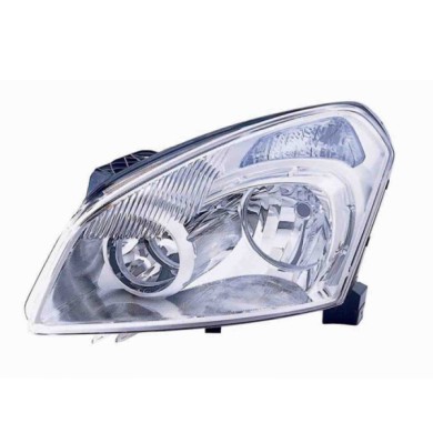 000876_AUTO.JPG Proiettore H7-h7 Predisposizione Per Regolazione Elettrico Per Nissan Qashqai Lato Destro Dal 2007/03 Al 2010/04