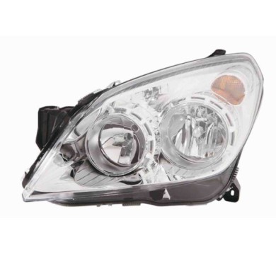 000282_AUTO.JPG Proiettore H7-h1 Con Motore Elettrico Per Opel Astra H Lato Destro Dal 2004/03