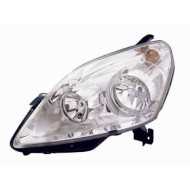 Proiettore H7-h1 Con Motore Elettrico Per Opel Zafira Lato Sinistro Dal 2008/04 Al 2011/08