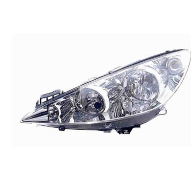 000697_AUTO.JPG Proiettore H1-h7 Con Motore Elettrico Per Peugeot 308 Lato Destro Dal 2007/09 Al 2011/02