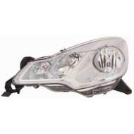 Proiettore H1-h7 Con Motore Elettrico Per Citroen C3 Lato Destro Dal 2009/11