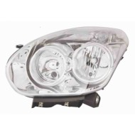 Proiettore H7-h1 Con Motore Elettrico Per Fiat Doblo' Lato Sinistro Dal 2010/01 Al 2015/03