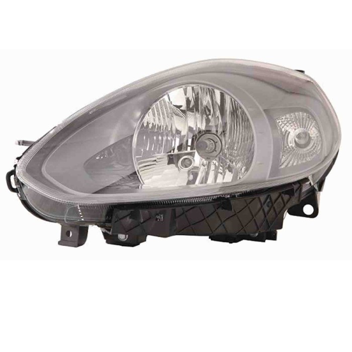 000818_AUTO.JPG Proiettore H4 Con Motore Elettrico Per Fiat Grande Punto Evo Lato Destro Dal 2009/10