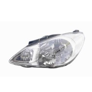 Proiettore H4 Con Motore Elettrico Per Hyundai I10 Lato Destro Dal 2008/04 Al 2010/12