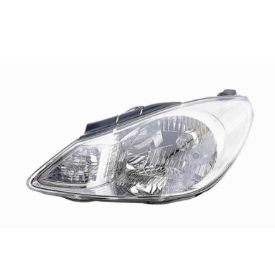 000783_AUTO.JPG Proiettore H4 Con Motore Elettrico Per Hyundai I10 Lato Sinistro Dal 2008/04 Al 2010/12
