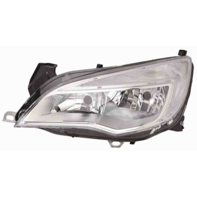 000871_AUTO.JPG Proiettore H7-h7 Con Motore Elettrico Per Opel Astra J Lato Destro Dal 2010/01 Al 2015/07