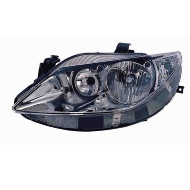 000812_AUTO.JPG Proiettore H7-h7 2 Parabole Predisposizione Per Regolazione Elettrico Per Seat Ibiza Lato Destro Dal 2008/07 Al 