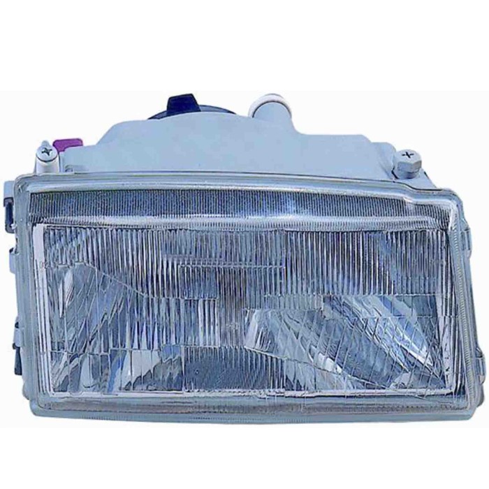 000125_AUTO.JPG Proiettore H4/r2 Asimmetrico Per Fiat Uno Ry Lato Destro Dal 1989/09 Al 1994/12