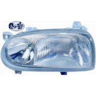 Proiettore H1/h1 2 Parabole Per Volkswagen Golf Iii Lato Sinistro Dal 1991/08 Al 1997/07