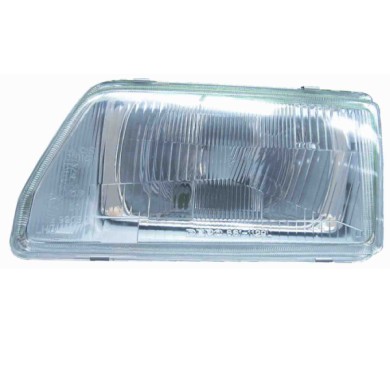 000093_AUTO.JPG Proiettore H4/r2 Parabola Grigia Per Fiat 500 Mod. 750-900-suite-sporting Lato Sinistro Dal 1992/01 Al 1998/04
