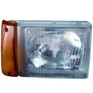 000109_AUTO.JPG Proiettore R2 Asimmetrico Elettrico Senza Motore Per Fiat Panda 750 Lato Destro Dal 1986/03 Al 2003/08
