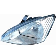 Proiettore H4 Elettrico Senza Motore Per Ford Focus Lato Destro Dal 1998/10 Al 2001/09