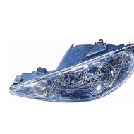 Proiettore H7/h7 2 Parab. Elettrico Senza Motore Per Peugeot 206 Lato Destro Dal 1998/09 Al 2003/04