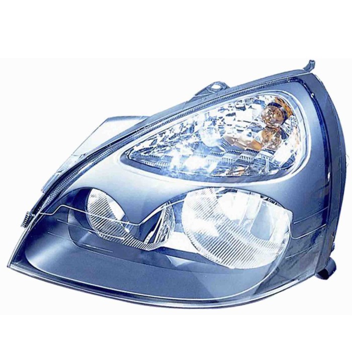 000336_AUTO.JPG Proiettore H1/h7 Elettrico Senza Motore Per Renault Clio Lato Destro Dal 2001/04 Al 2005/09