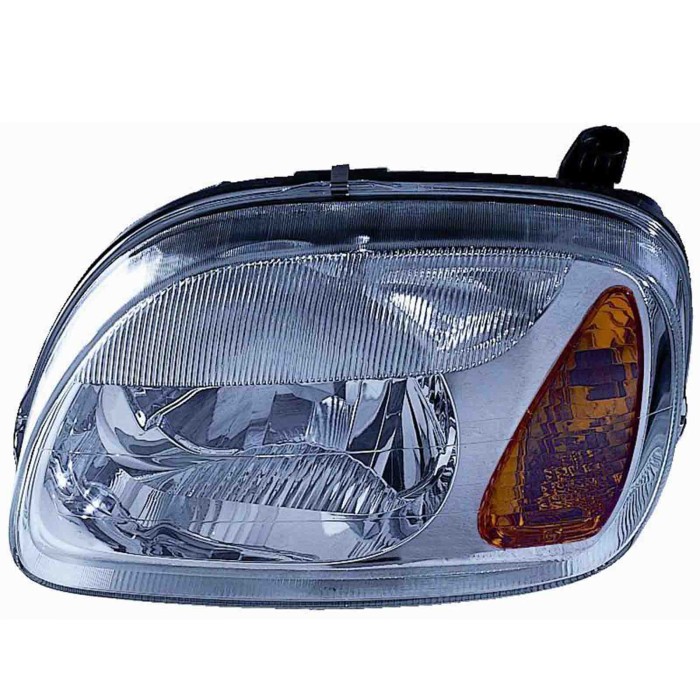 000263_AUTO.JPG Proiettore H4 Elettrico Senza Motore Per Nissan Micra Lato Sinistro Dal 2000/09 Al 2002/12