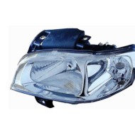 Proiettore H4 1 Parab. Elettrico Senza Motore Per Seat Ibiza - Cordoba Lato Sinistro Dal 1999/03 Al 2001/08