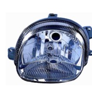 Proiettore H4 Elettrico Senza Motore Per Renault Twingo Lato Sinistro Dal 2000/09 Al 2007/08