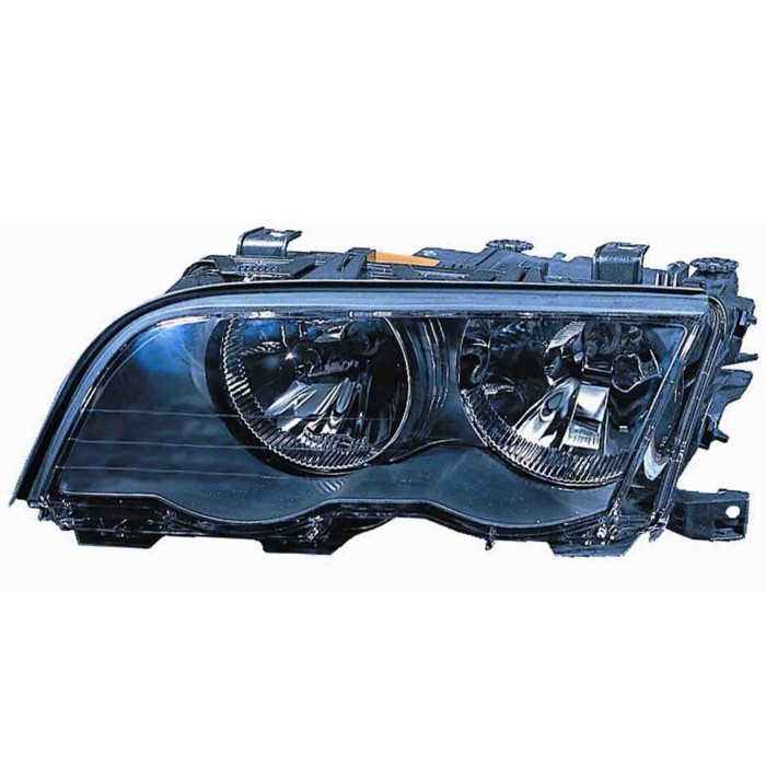 000045_AUTO.JPG Proiettore H7/h7 C/motorino Elettrico Per Bmw Serie 3 E46 Berlina Touring Lato Destro Dal 1998/04 Al 2001/09