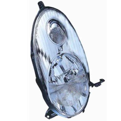000264_AUTO.JPG Proiettore H4 Elettrico Senza Motore Per Nissan Micra Lato Destro Dal 2003/01 Al 2005/04
