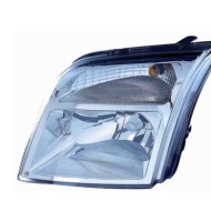 Proiettore H4 Elettrico Senza Motore Per Ford Transit Connect - Tourneo Lato Sinistro Dal 2003/02 Al 2009/06