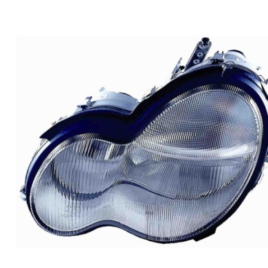 000219_AUTO.JPG Proiettore H7/h7 Predisposizione Regolazione Pneumatica Per Mercedes Classe C W203 Lato Sinistro Dal 2000/05 Al 