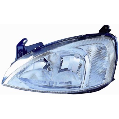 000287_AUTO.JPG Proiettore H7/h7 Con Motorino Elettrico Per Opel Combo Lato Destro Dal 2001/10 Al 2002/06