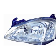 Proiettore H7/h7 Elettrico Senza Motore Per Opel Corsa Lato Destro Dal 2002/07 Al 2003/07