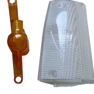 000109_AUTO.JPG Lente Anteriore Bianca Per Fiat Panda 750 Lato Destro Dal 1986/03 Al 2003/08