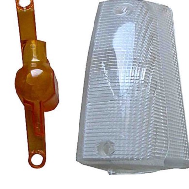 000109_AUTO.JPG Lente Anteriore Bianca Per Fiat Panda 750 Lato Sinistro Dal 1986/03 Al 2003/08