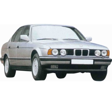 41860.JPG Gruppo Ottico Anteriore Bianco Per Bmw Serie 5 E34 Lato Sinistro Dal 1988/09 Al 1997/01