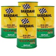 Bardahl Tecno Xfs Synthetic Oil Msaps C2-c3 5w30 4 Litri Ultima Generazione