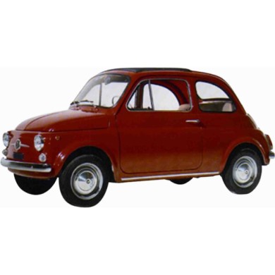 44260.JPG Lente Anteriore Bianco Per Fiat 500 F - L - R Dal 1965/03 Al 1975/09