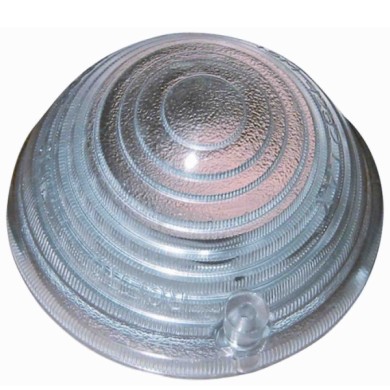 000091_AUTO.JPG Lente Anteriore Bianco Per Fiat 500 F - L - R Dal 1965/03 Al 1975/09