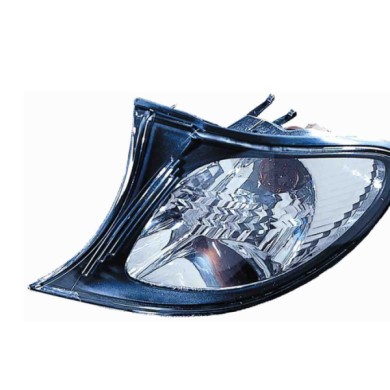000044_AUTO.JPG Gruppo Ottico Anteriore Crystal Cornice Nera Per Bmw Serie 3 E46 Berlina Touring Lato Sinistro Dal 2001/10 Al 20