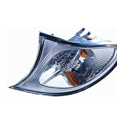 000044_AUTO.JPG Gruppo Ottico Anteriore Crystal Cornice Cromata Per Bmw Serie 3 E46 Berlina Touring Lato Destro Dal 2001/10 Al 2