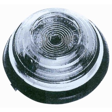 000091_AUTO.JPG Fanale Laterale Bianco Per Fiat 500 F - L - R Dal 1965/03 Al 1975/09