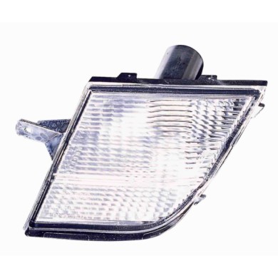 000264_AUTO.JPG Gruppo Ottico Anteriore Bianco Per Nissan Micra Lato Sinistro Dal 2003/01 Al 2005/04