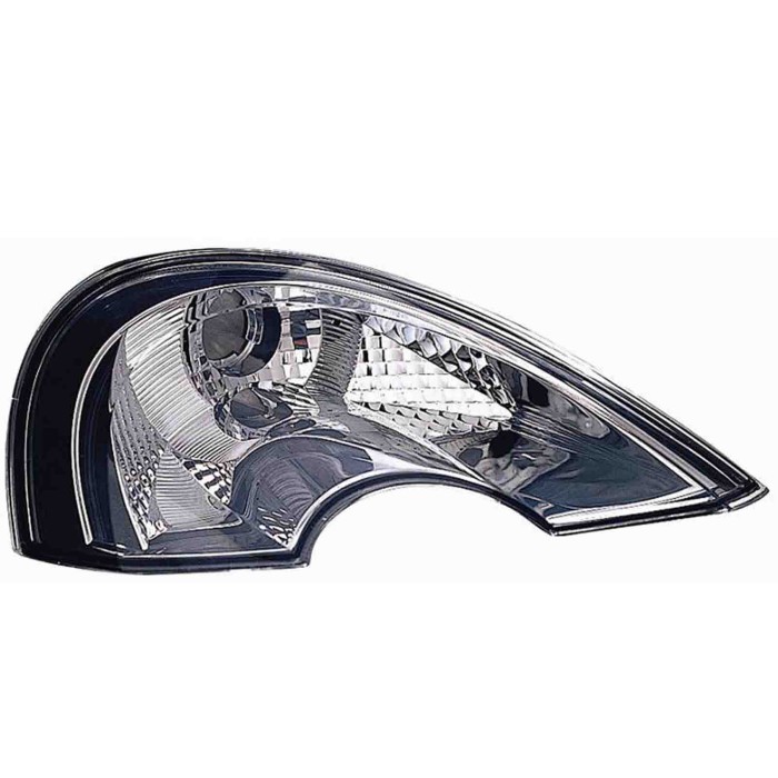 000354_AUTO.JPG Gruppo Ottico Anteriore Bianco Per Renault Modus Lato Destro Dal 2004/09 Al 2008/01