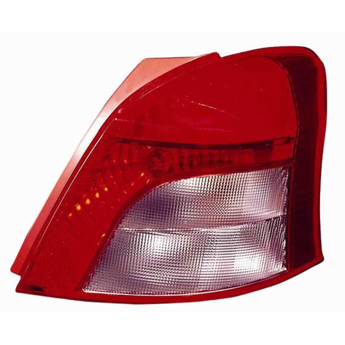 000560_AUTO.JPG Fanale Posteriore Bianco-rosso Per Toyota Yaris Lato Sinistro Dal 2006/01 Al 2008/12