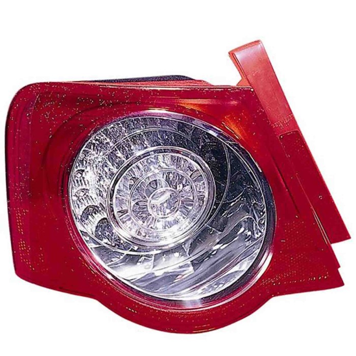 000562_AUTO.JPG Fanale Posteriore Est. Bianco-rosso A Led Per Volkswagen Passat Lato Destro Dal 2005/03 Al 2010/09 Versione 4 Po