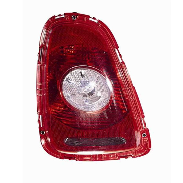 000701_AUTO.JPG Fanale Posteriore Bianco-rosso Per Mini Lato Destro Dal 2006/11 Al 2013/08