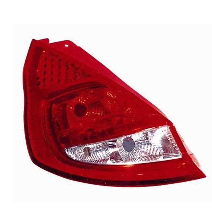 000777_AUTO.JPG Gruppo Ottico Posteriore Bianco-rosso Per Ford Fiesta Lato Destro Dal 2008/09 Versione 3/5 Porte