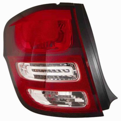 000895_AUTO.JPG Gruppo Ottico Posteriore Bianco - Rosso Per Citroen C3 Lato Sinistro Dal 2009/11