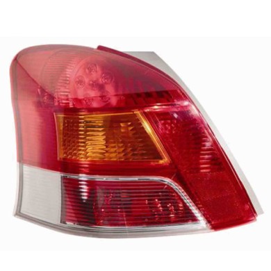000921_AUTO.JPG Gruppo Ottico Posteriore Arancio - Bianco - Rosso Con Led Per Toyota Yaris Lato Destro Dal 2009/02 Al 2011/09