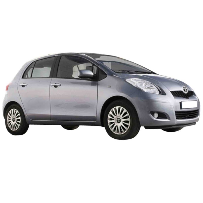 505950.JPG Gruppo Ottico Posteriore Arancio - Bianco - Rosso Con Led Per Toyota Yaris Lato Sinistro Dal 2009/02 Al 2011/09