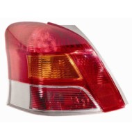 Gruppo Ottico Posteriore Arancio - Bianco - Rosso Con Led Per Toyota Yaris Lato Sinistro Dal 2009/02 Al 2011/09