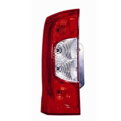 000752_AUTO.JPG Gruppo Ottico Posteriore Bianco- Rosso Per Citroen Nemo Lato Destro Dal 2008/09