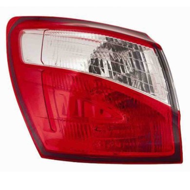 001000_AUTO.JPG Gruppo Ottico Posteriore Est. Py21w/led Bianco- Rosso Per Nissan Qashqai Lato Destro Dal 2010/05 Al 2013/09