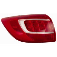 Gruppo Ottico Posteriore Esterno Bianco-rosso Per Kia Sportage Lato Sinistro Dal 2010/09 Al 2014/02