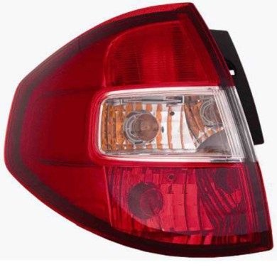 001041_AUTO.JPG Gruppo Ottico Posteriore Est. Bianco- Rosso Per Renault Koleos Lato Sinistro Dal 2008/06 Al 2011/09